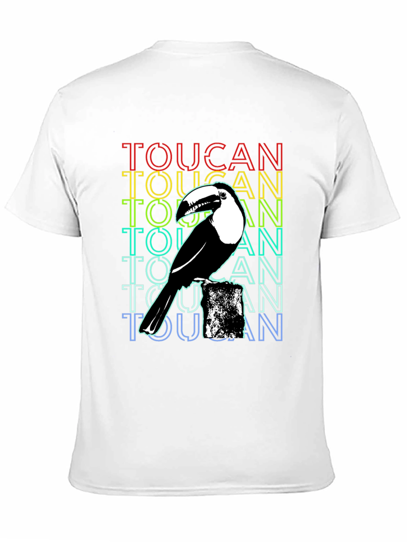 Toucan Graphic T-Shirt - Black
