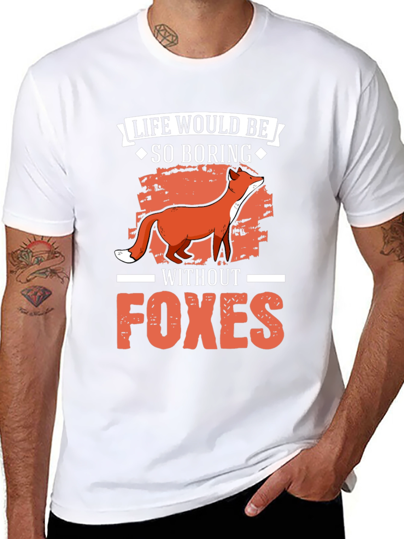 Life Would Be So Boring Without Foxes T-Shirt