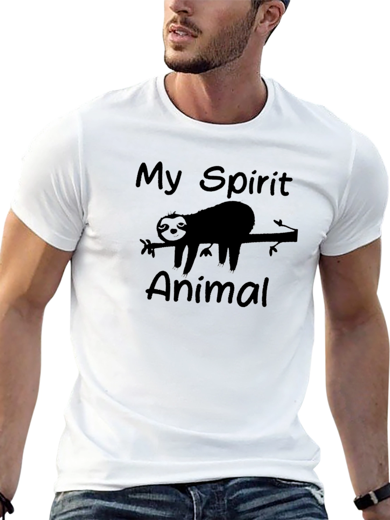 My Spirit Animal Sloth Graphic Tee