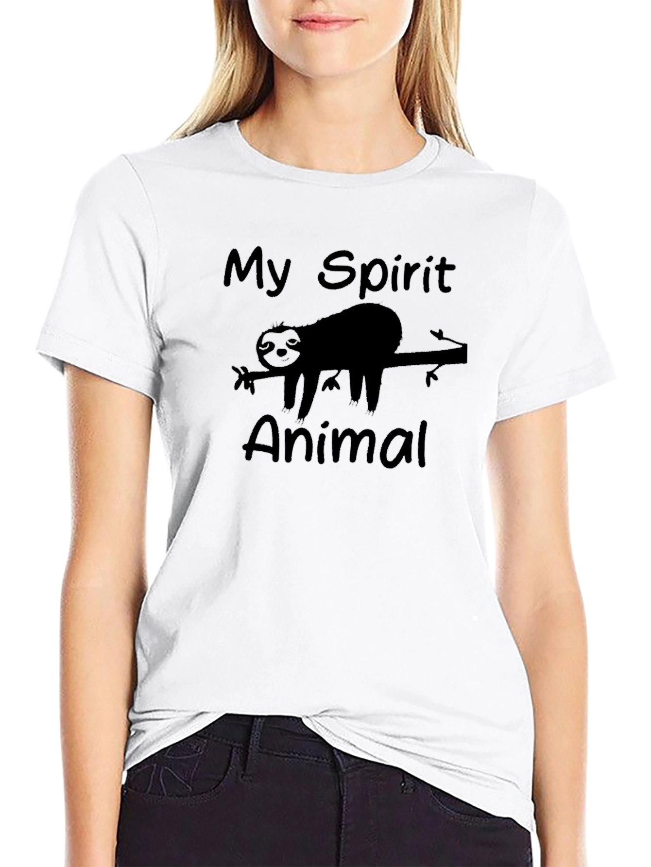 My Spirit Animal Sloth Graphic Tee