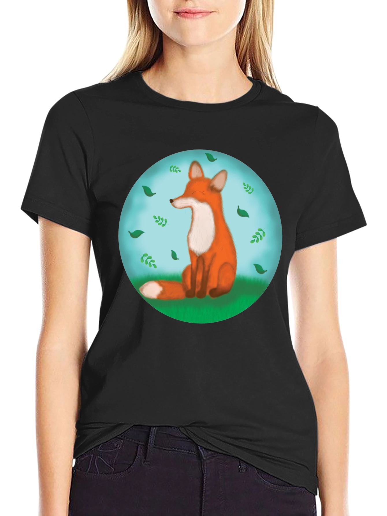 Fox Graphic T-Shirt - Soft Cotton Tee