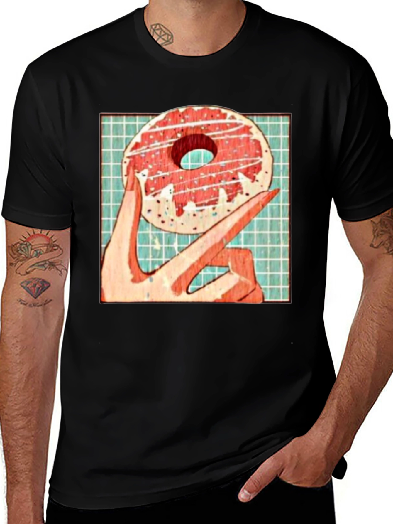 Donut Graphic T-Shirt