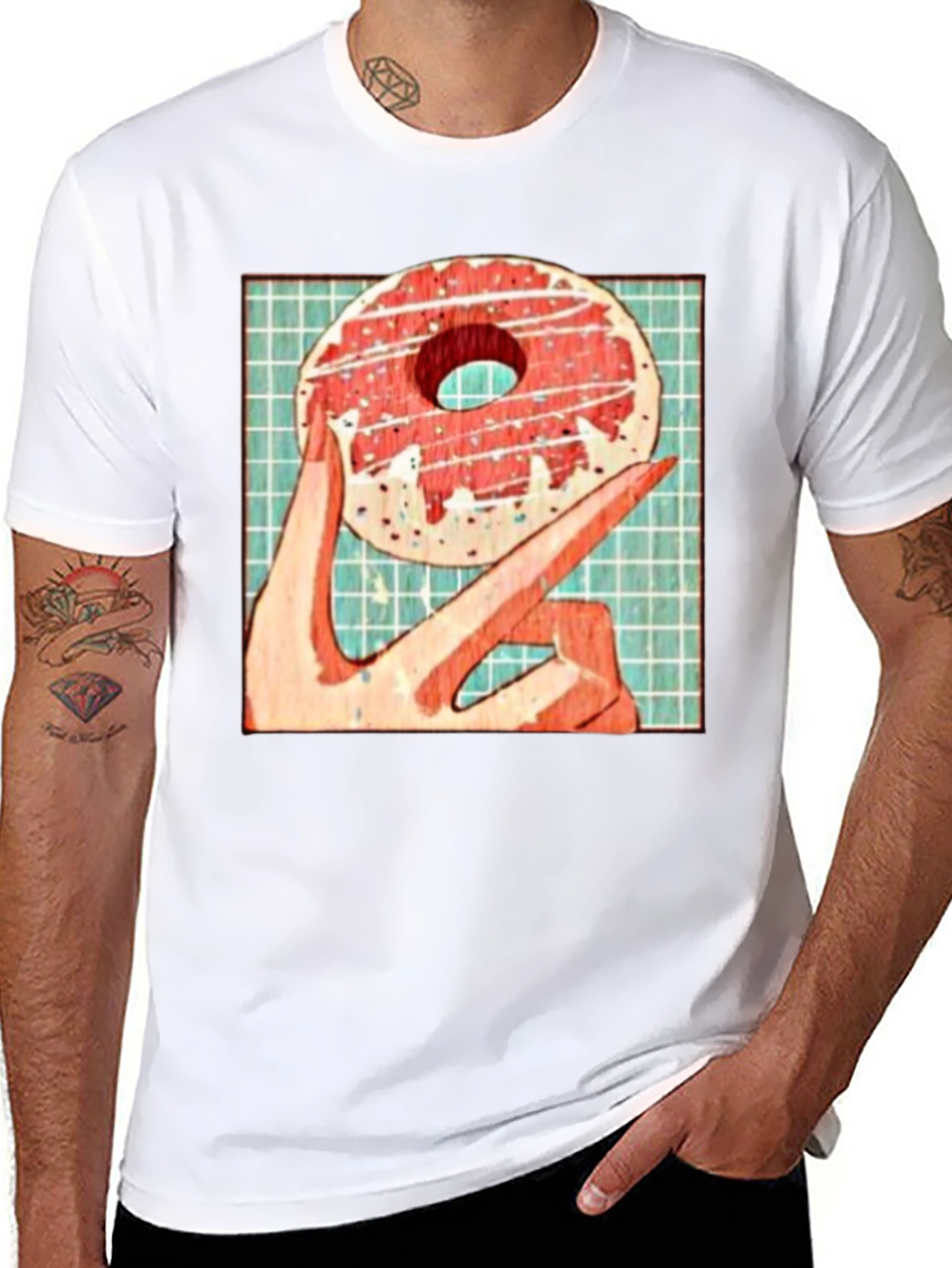 Donut Graphic T-Shirt