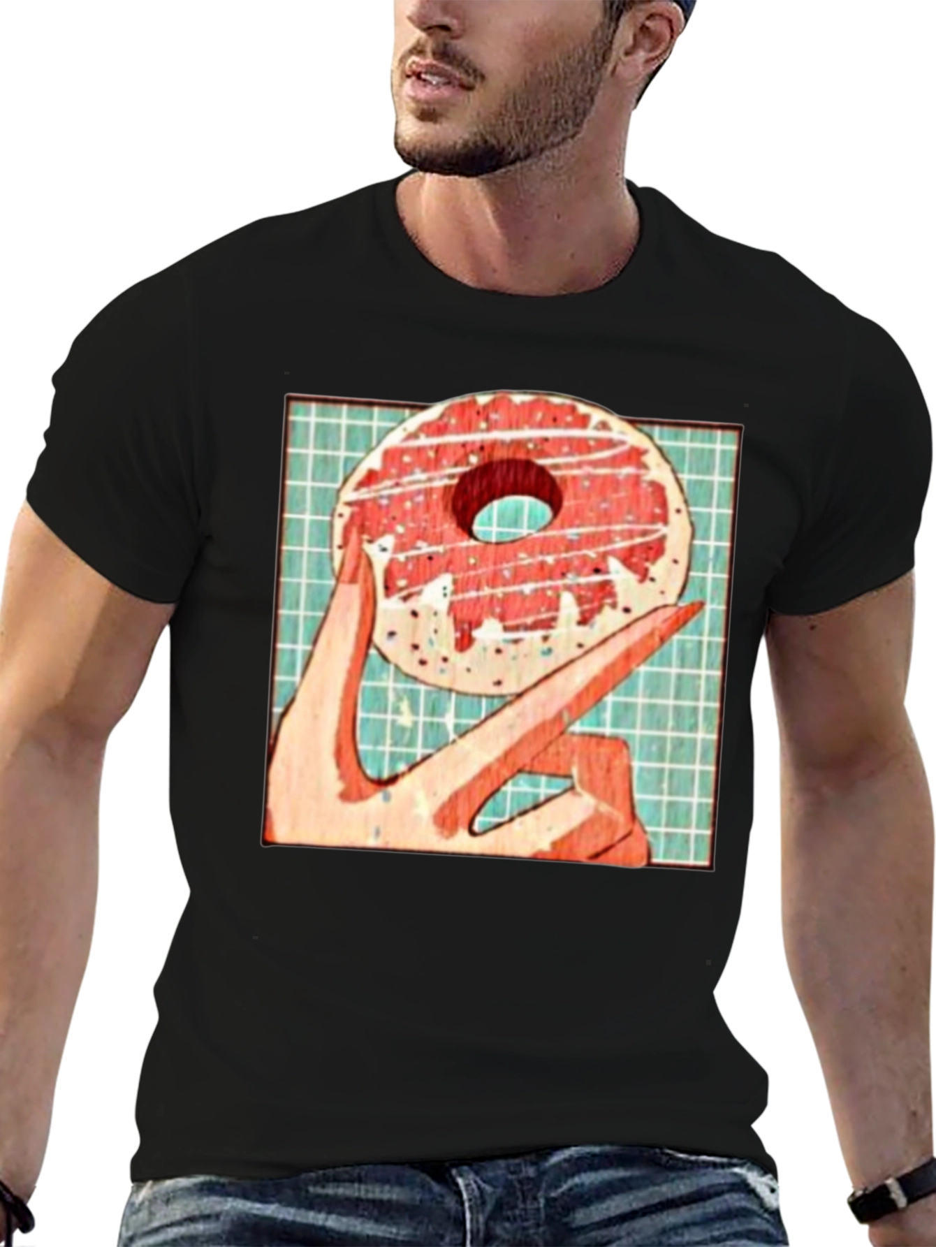Donut Graphic T-Shirt