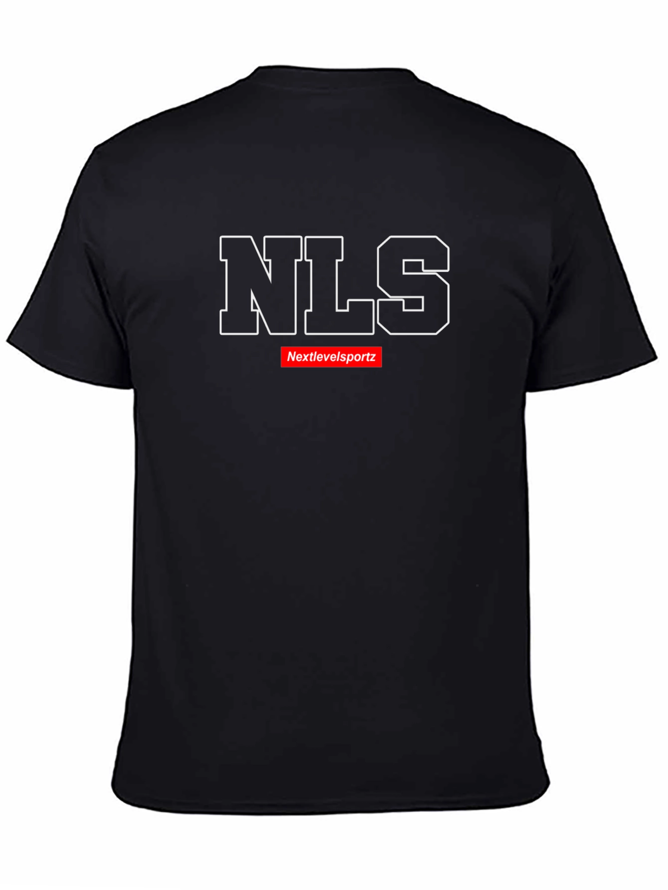 NLS Nextlevelsportz Black Graphic Tee