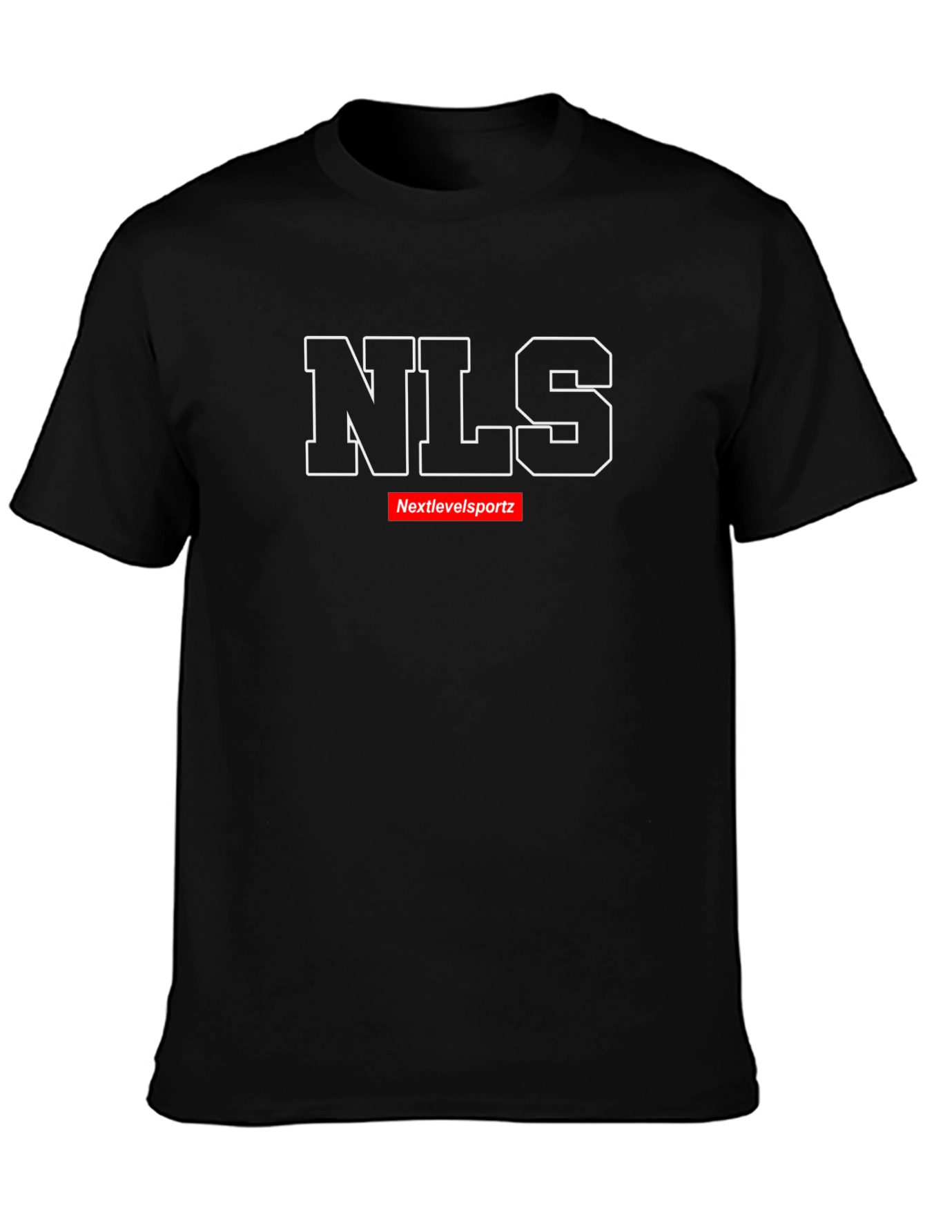 NLS Nextlevelsportz Black Graphic Tee