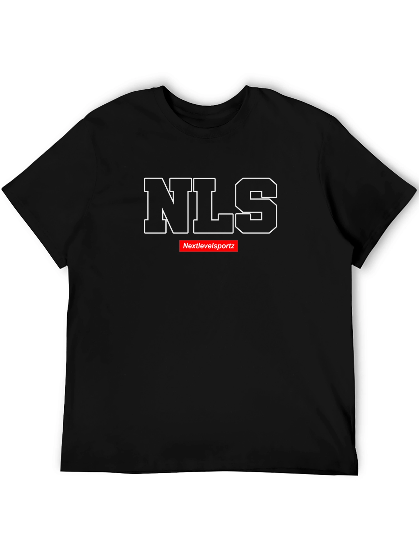 NLS Nextlevelsportz Black Graphic Tee