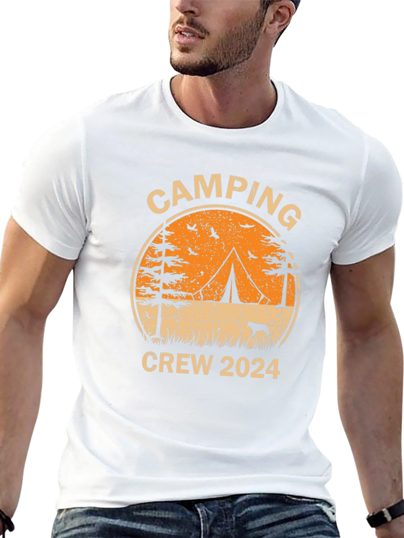 Camping Crew 2024 T-Shirt - Outdoor Adventure