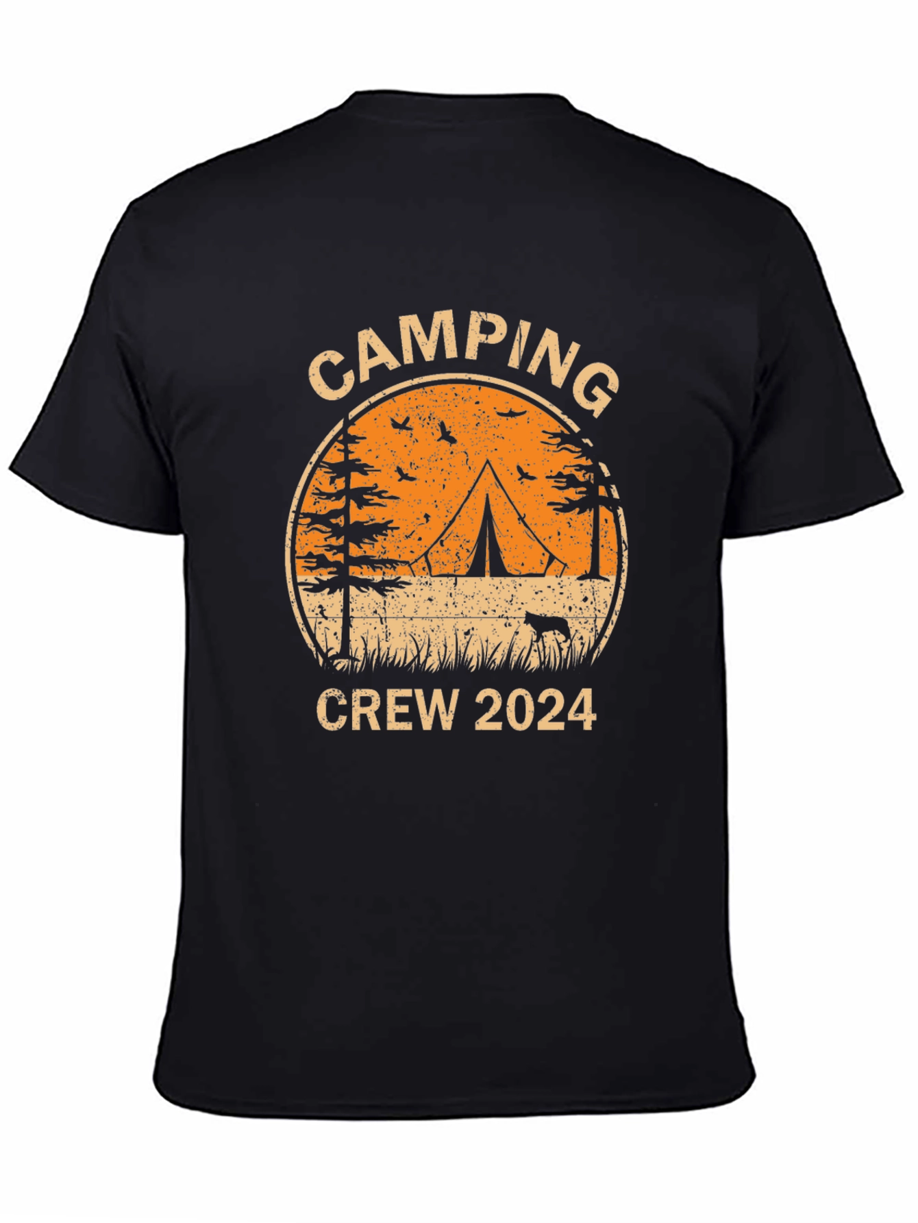 Camping Crew 2024 T-Shirt - Outdoor Adventure
