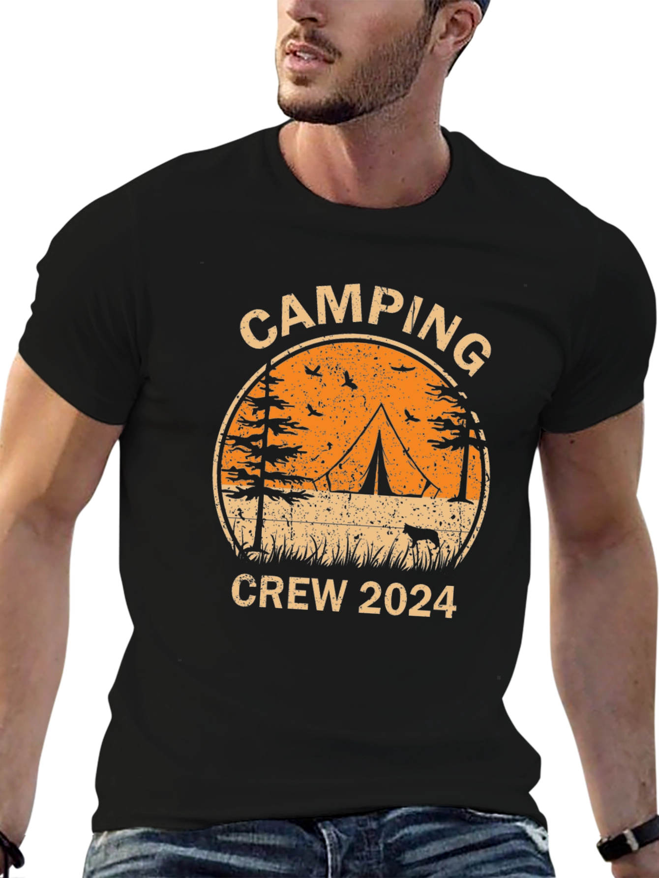 Camping Crew 2024 T-Shirt - Outdoor Adventure