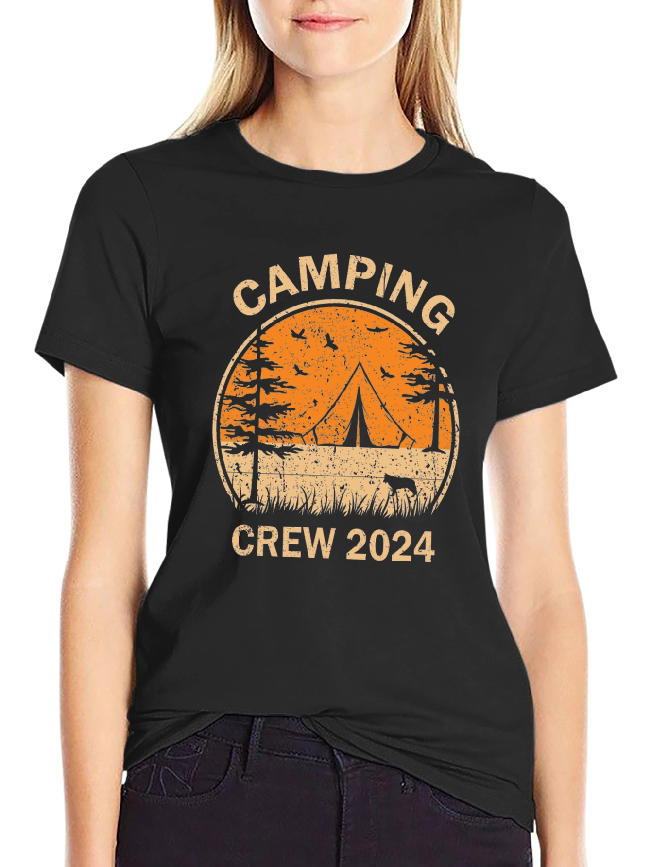 Camping Crew 2024 T-Shirt - Outdoor Adventure