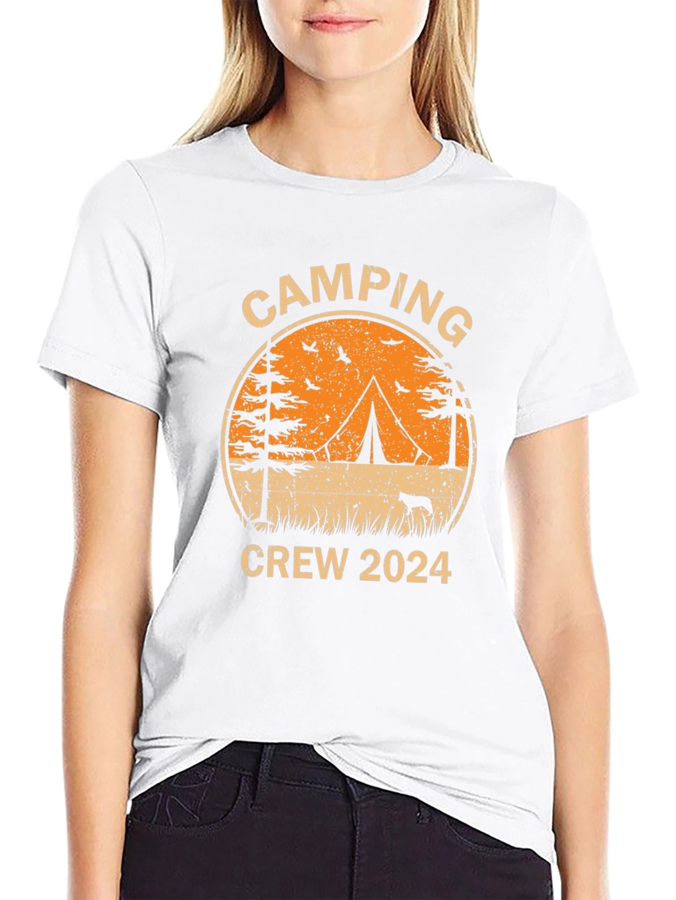 Camping Crew 2024 T-Shirt - Outdoor Adventure