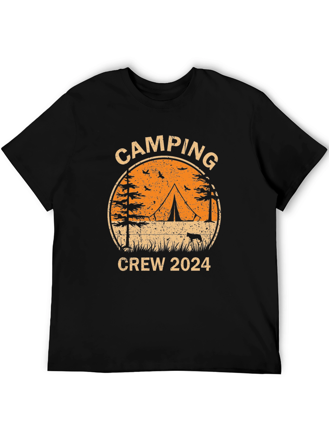 Camping Crew 2024 T-Shirt - Outdoor Adventure