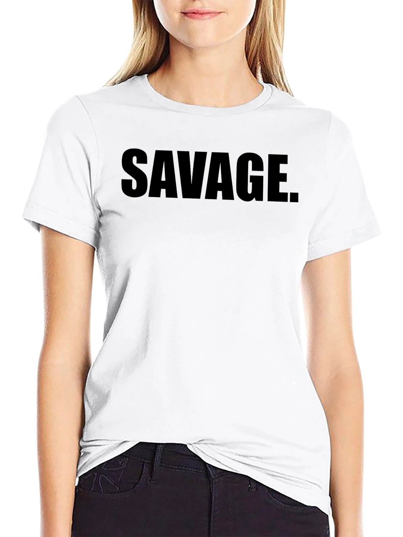 Savage Graphic Tee - Mens Black T-Shirt