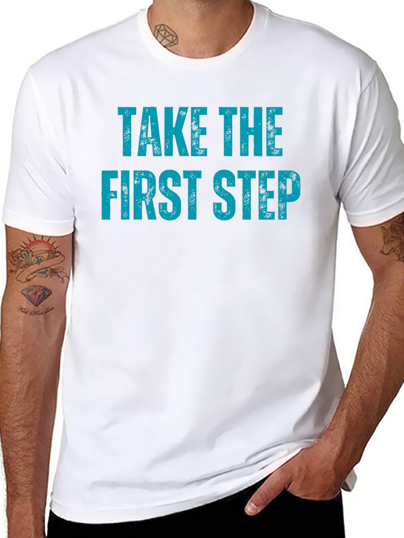 Take The First Step Graphic T-Shirt