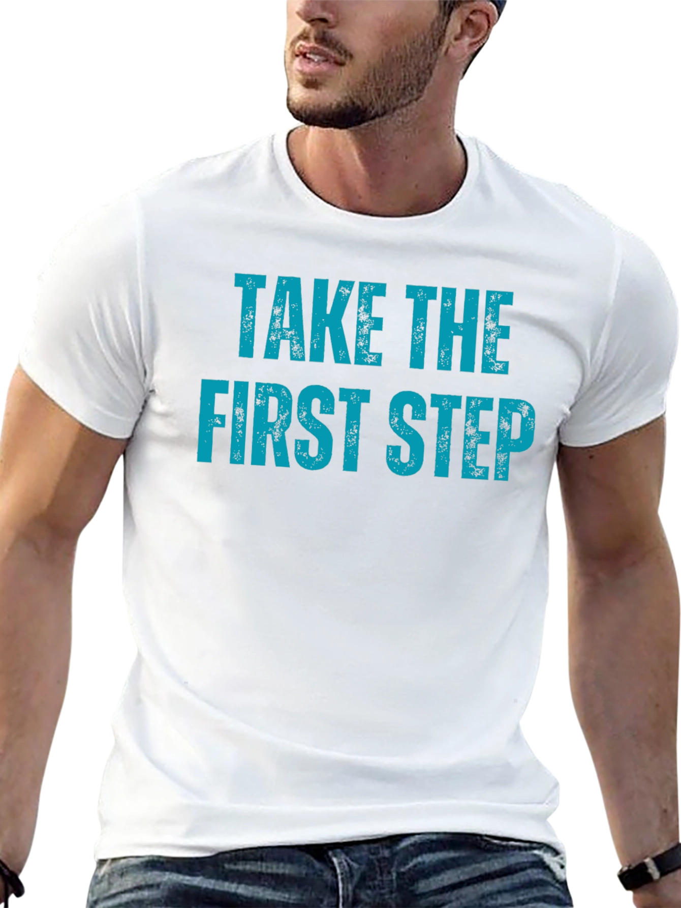 Take The First Step Graphic T-Shirt