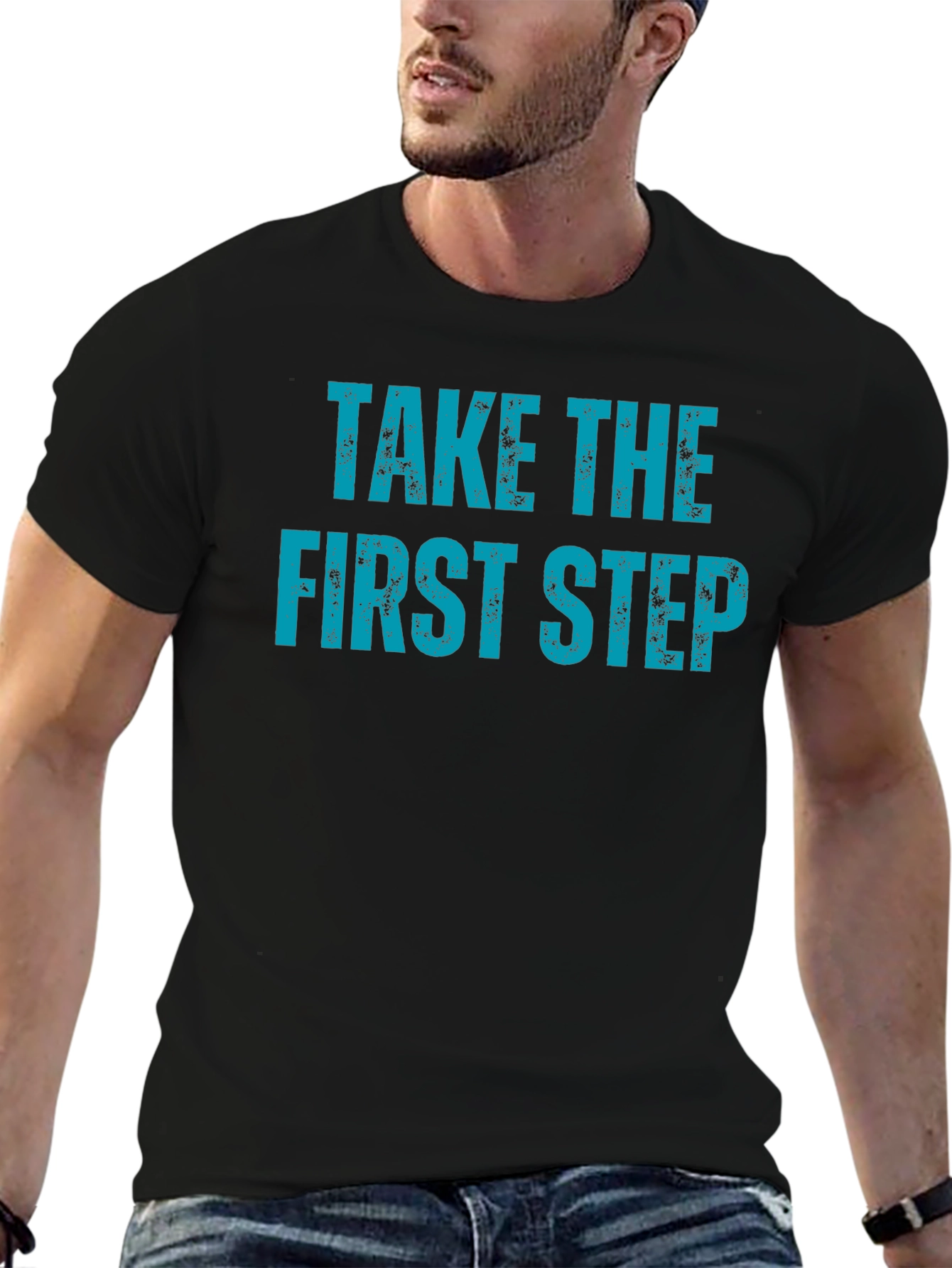Take The First Step Graphic T-Shirt
