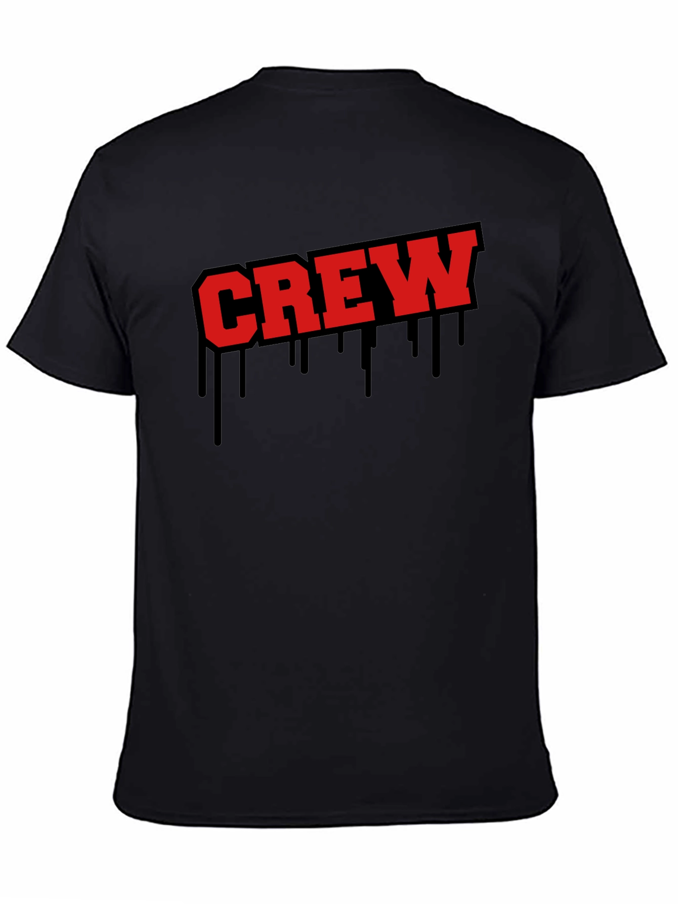 Crew Drip Graphic Tee - Bold & Edgy Style