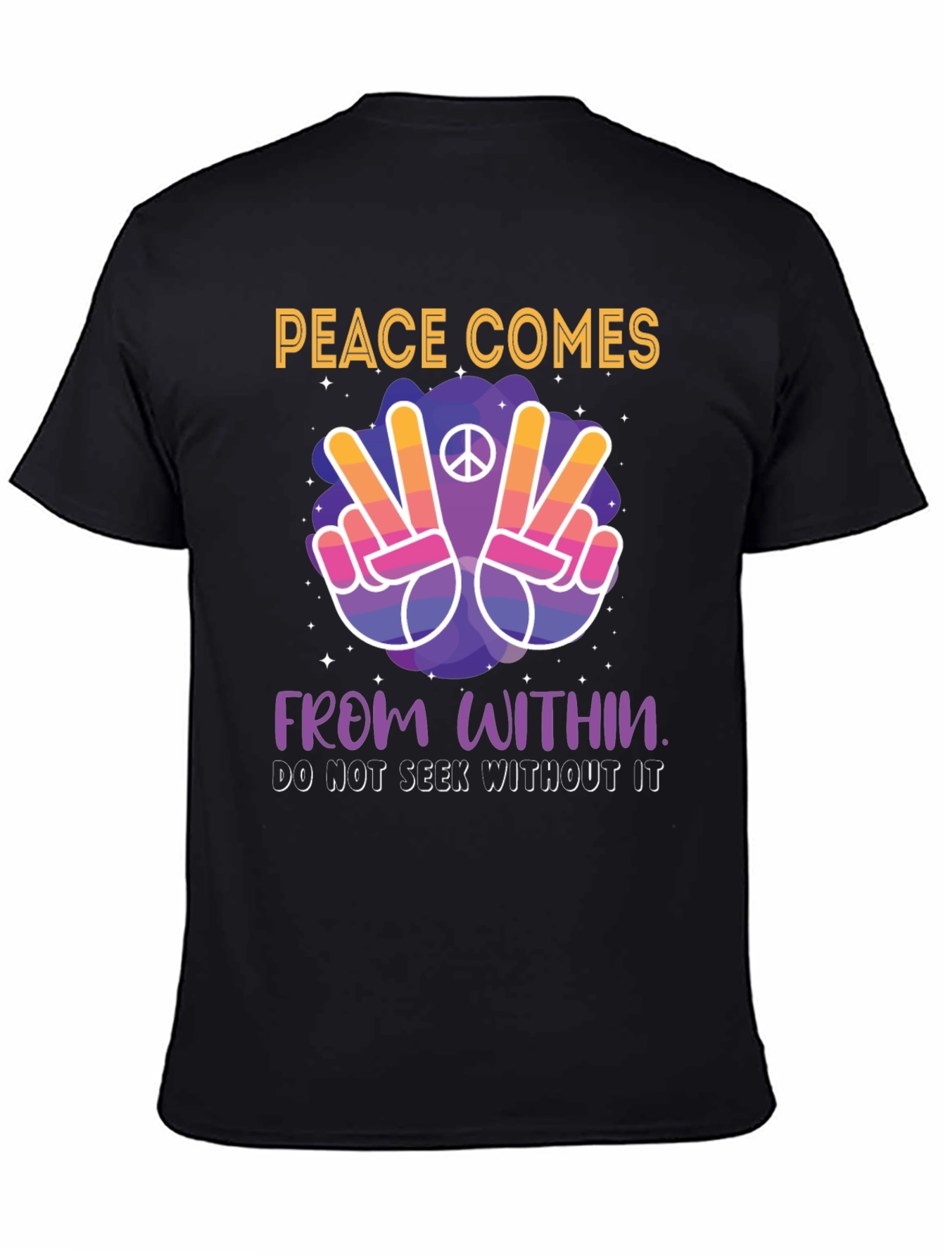 Peace Comes From Within Graphic T-Shirt