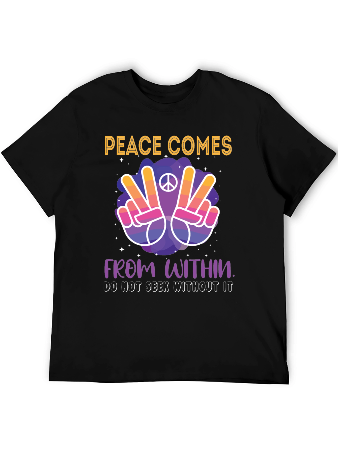 Peace Comes From Within Graphic T-Shirt