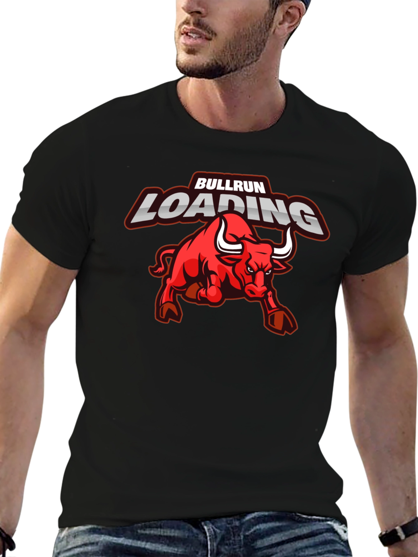Bullrun Loading Graphic T-Shirt