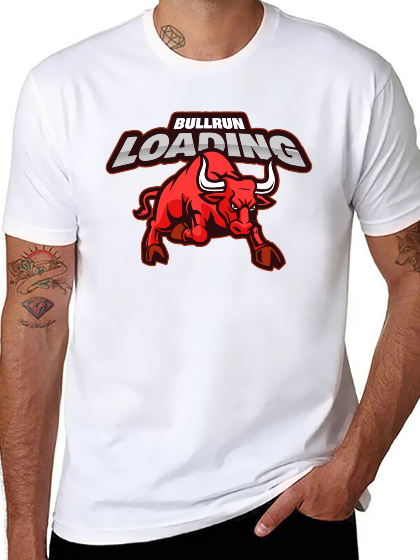 Bullrun Loading Graphic T-Shirt