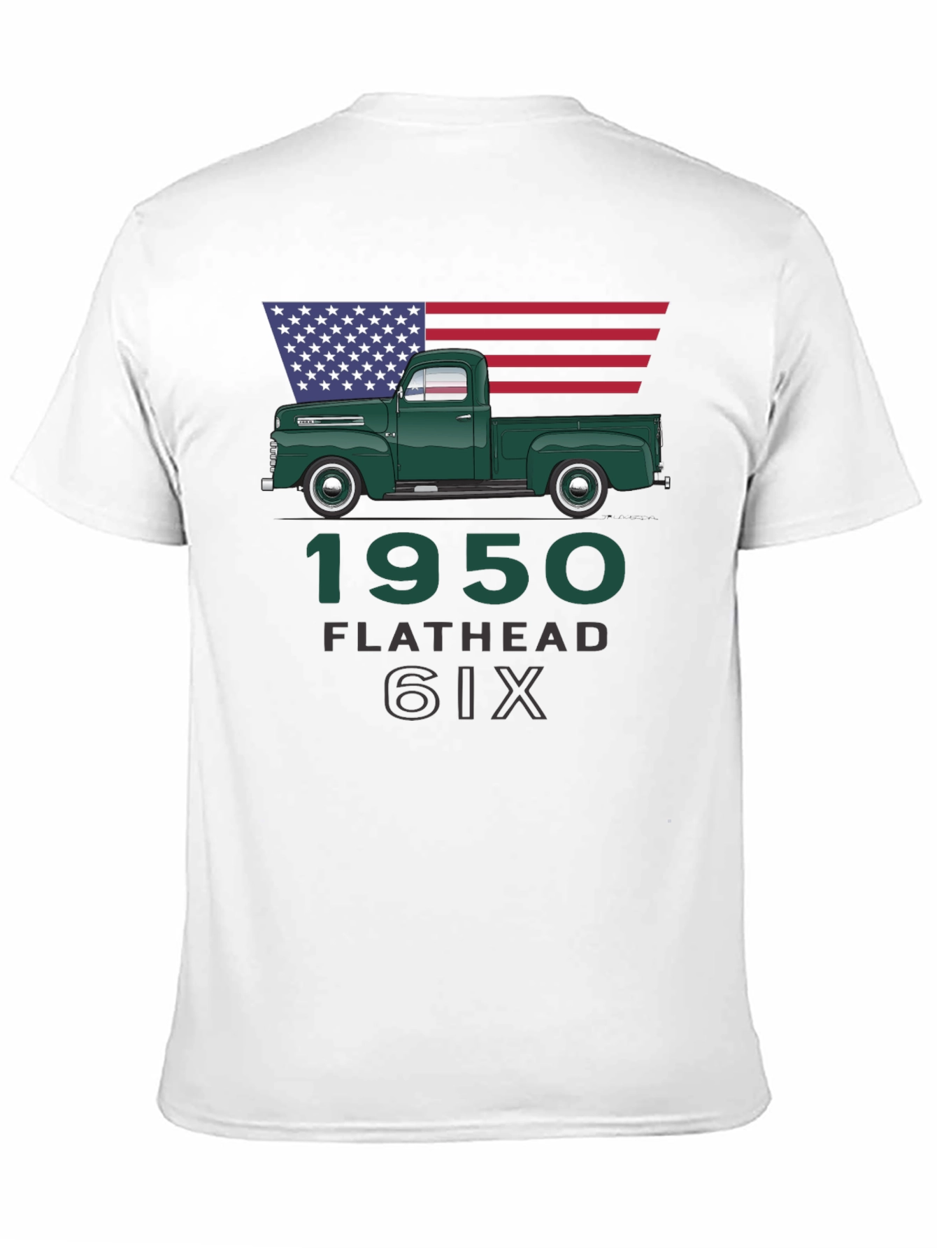 1950 Flathead Six Truck Tee
