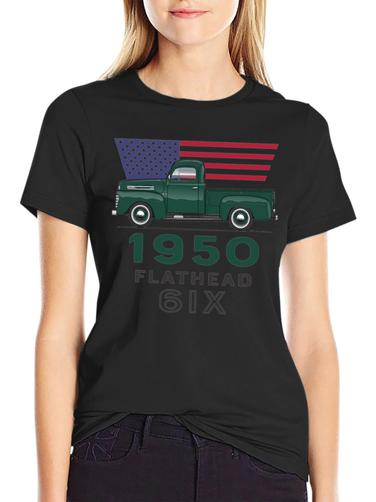 1950 Flathead Six Truck Tee