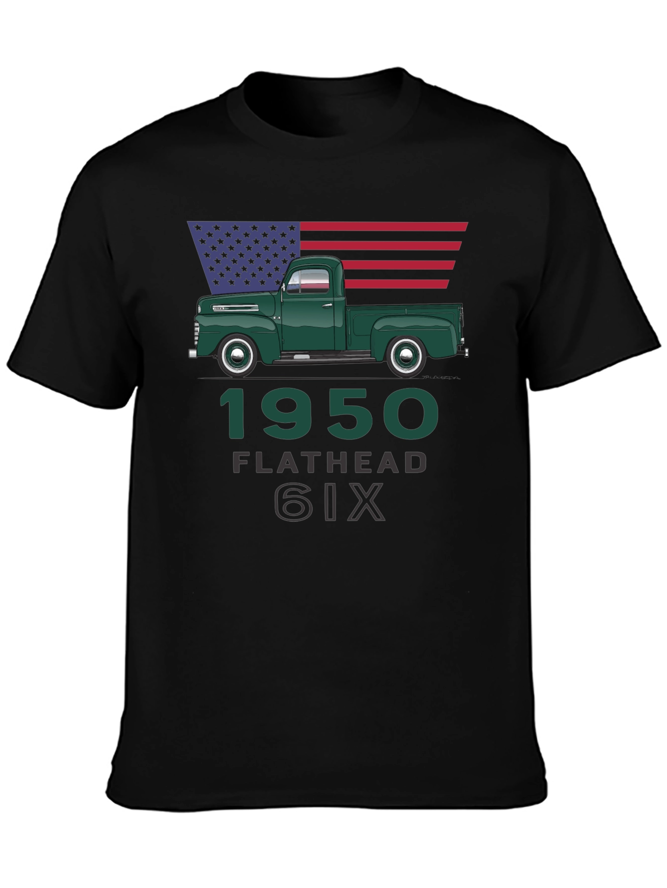1950 Flathead Six Truck Tee