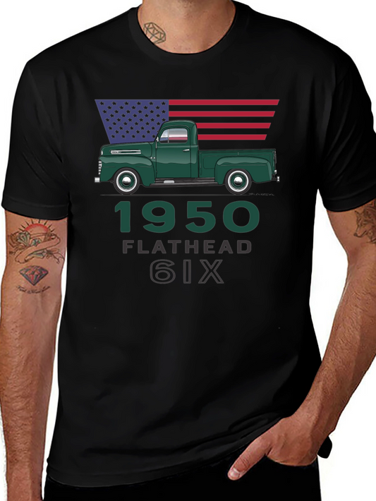 1950 Flathead Six Truck Tee