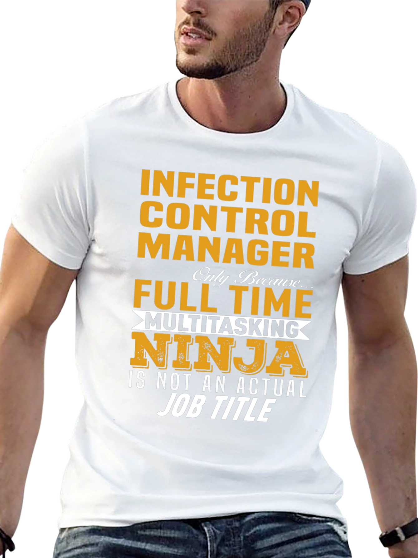 Infection Control Manager Multitasking Ninja T-Shirt