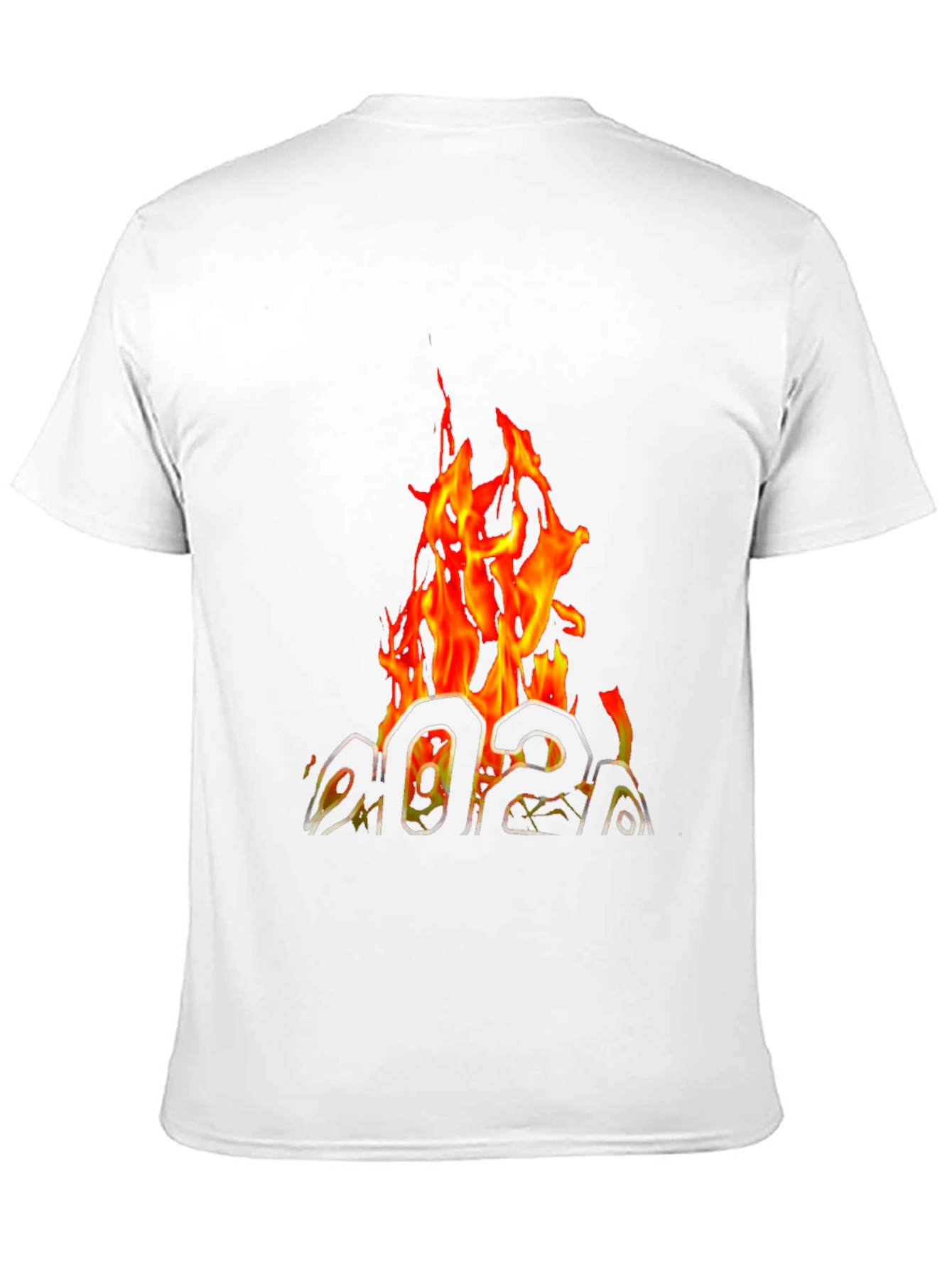 Fiery 2021 Graphic Tee - Black Cotton T-Shirt