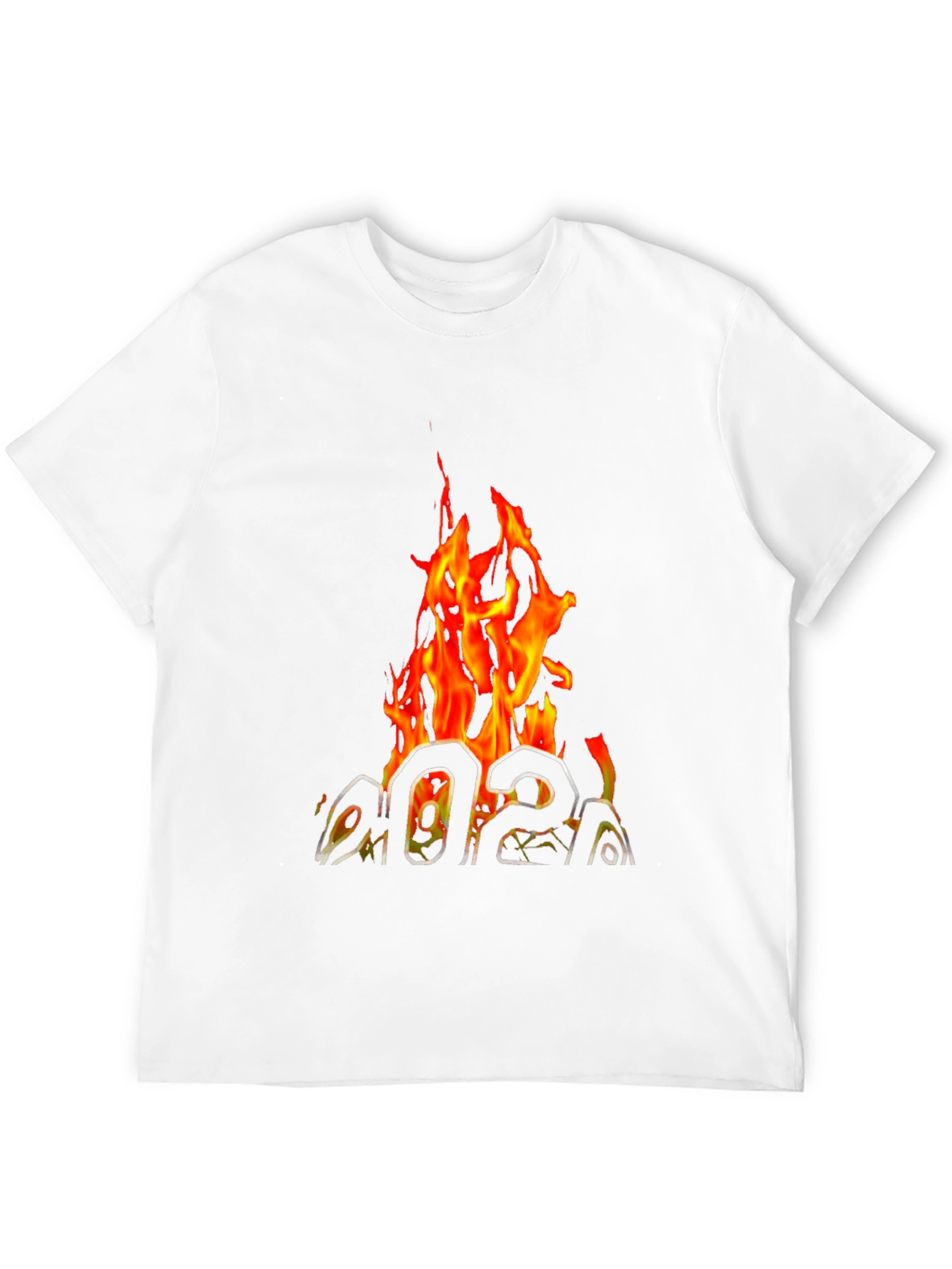 Fiery 2021 Graphic Tee - Black Cotton T-Shirt