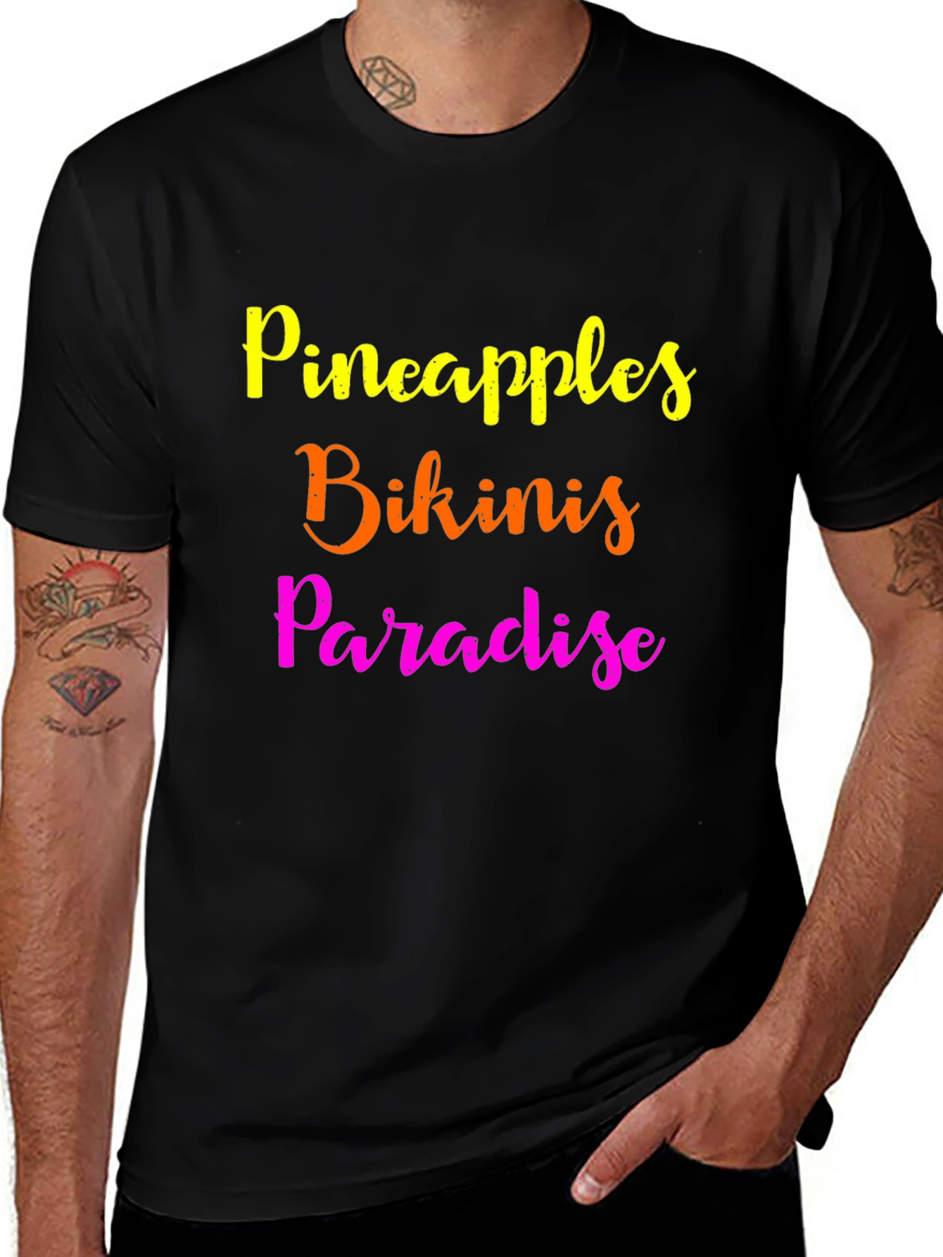 Pineapples Bikinis Paradise T-Shirt