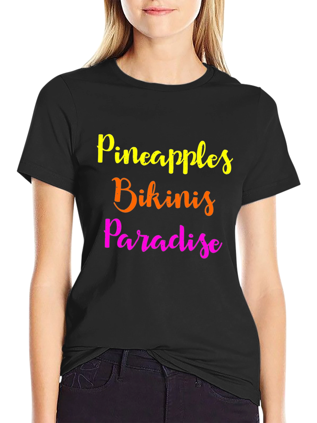 Pineapples Bikinis Paradise T-Shirt