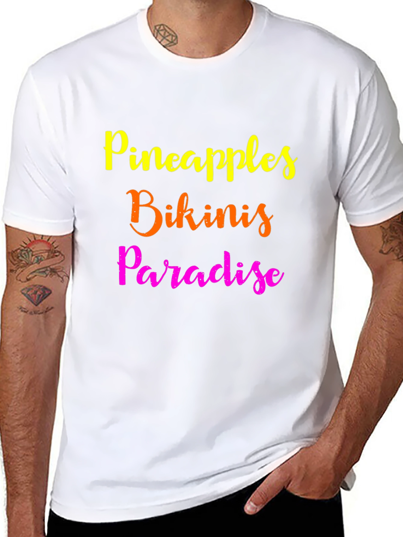 Pineapples Bikinis Paradise T-Shirt