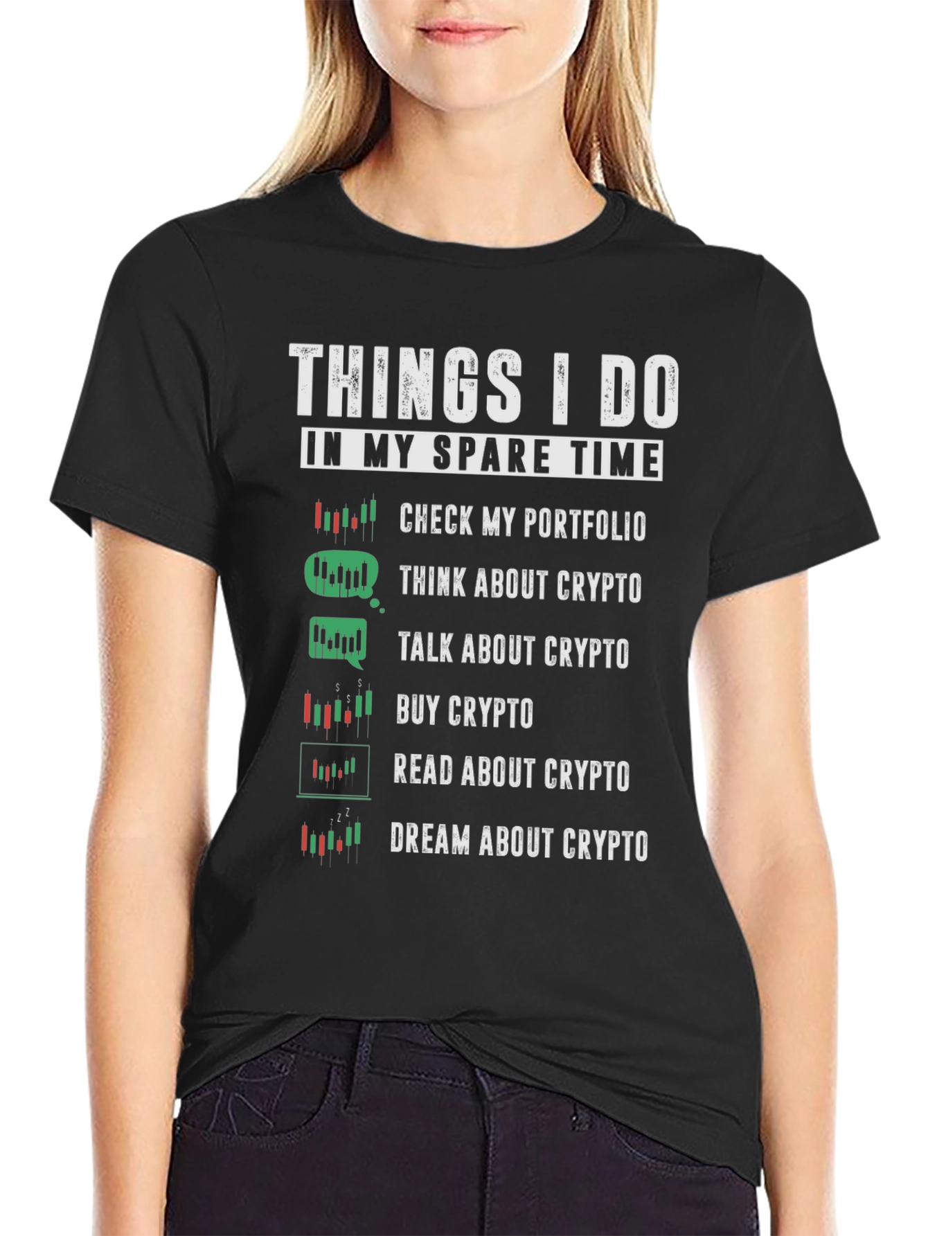Crypto Investor Black T-Shirt
