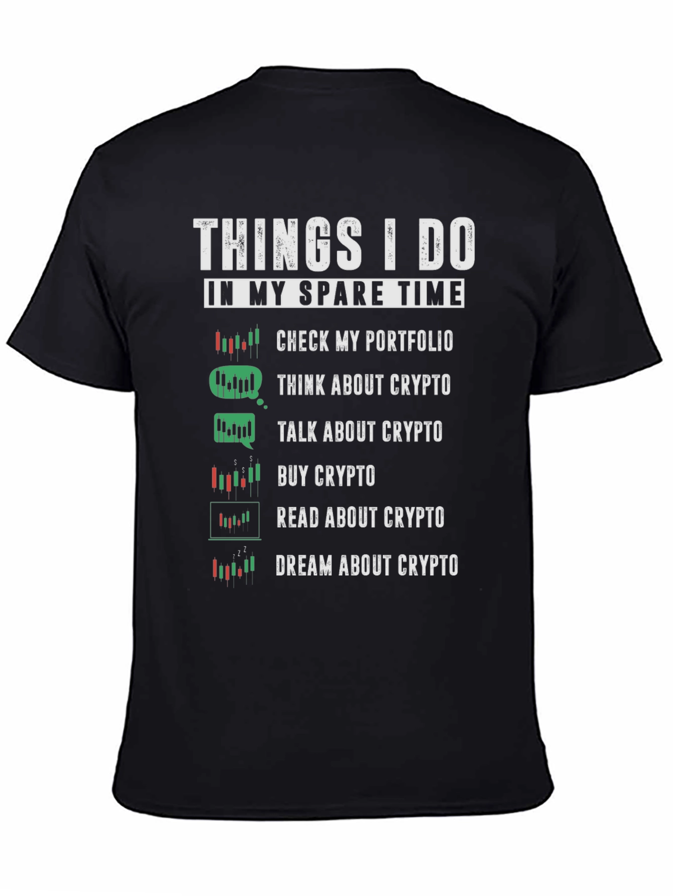Crypto Investor Black T-Shirt