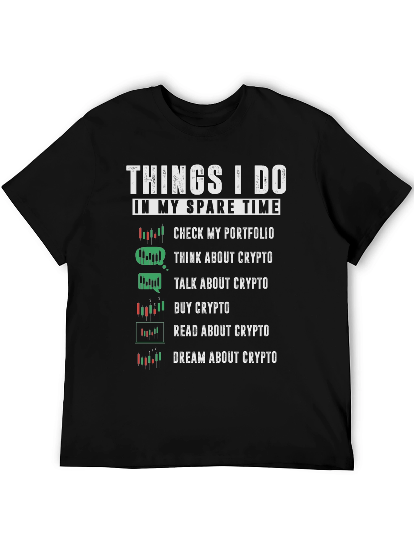 Crypto Investor Black T-Shirt