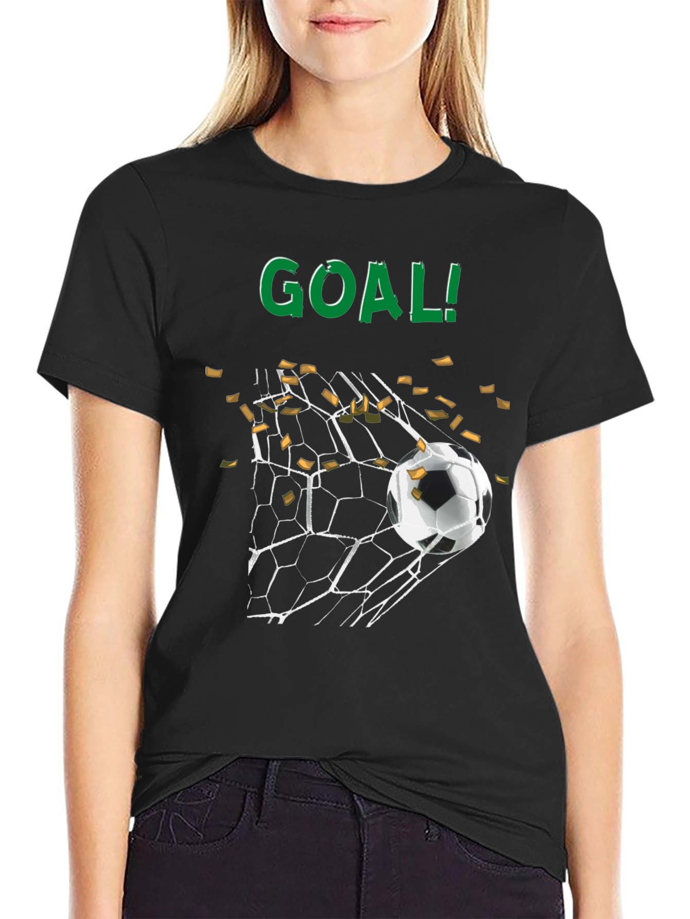 Goal! Graphic T-Shirt for Soccer Fans