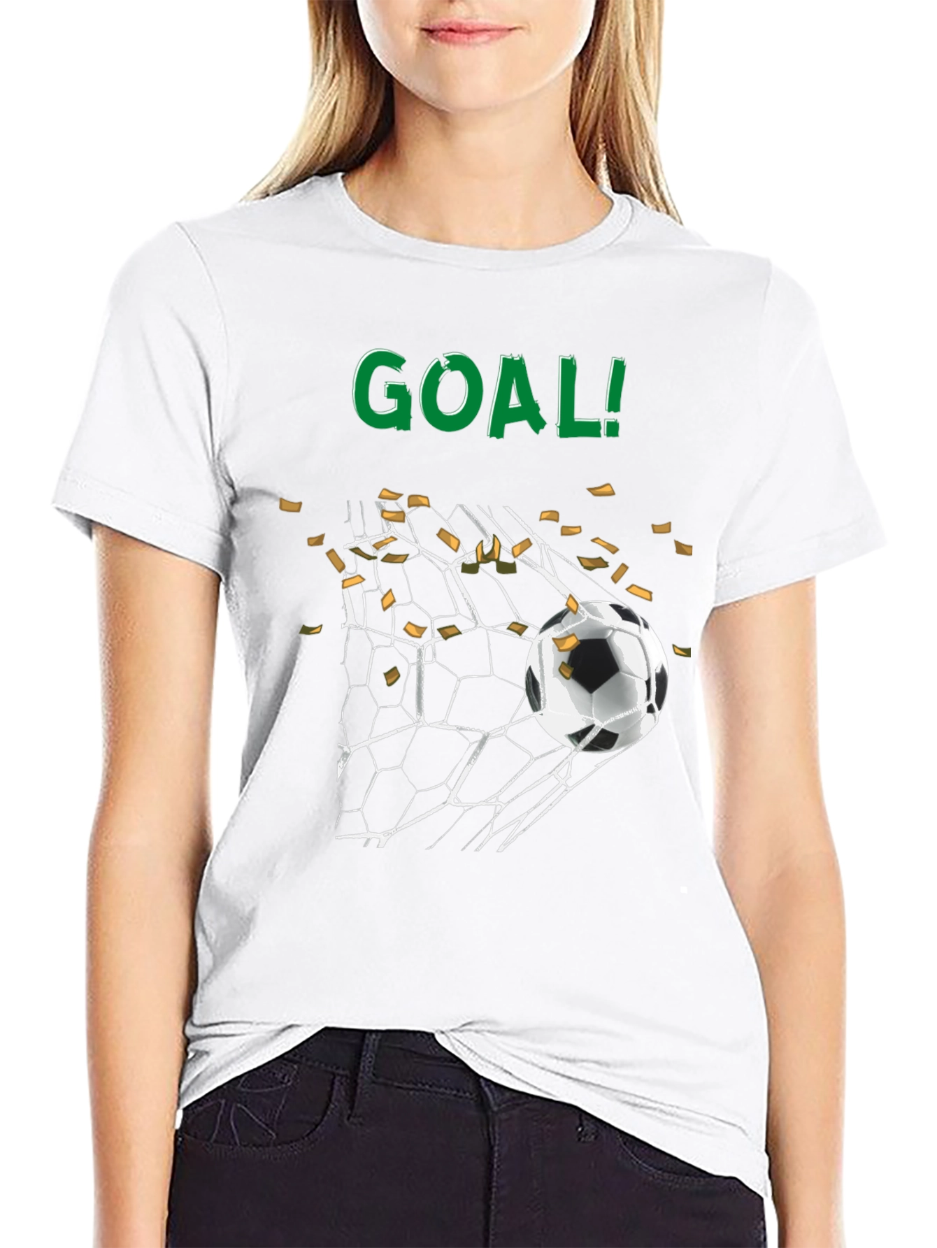 Goal! Graphic T-Shirt for Soccer Fans