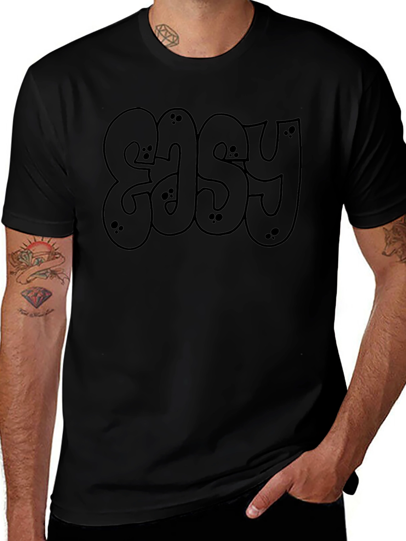 Easy Graphic T-Shirt - Casual Style
