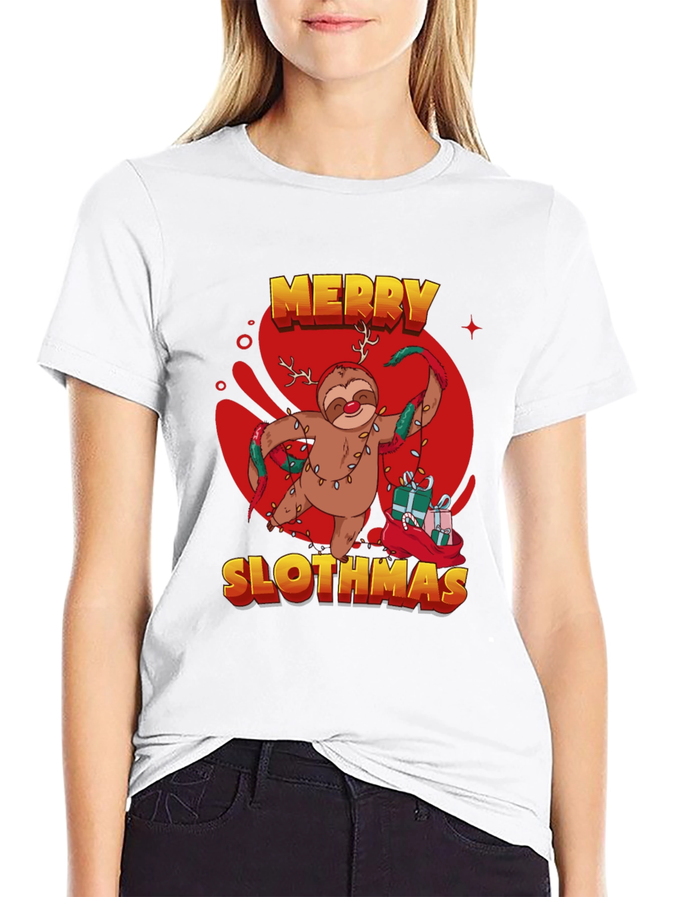 Merry Slothmas T-Shirt