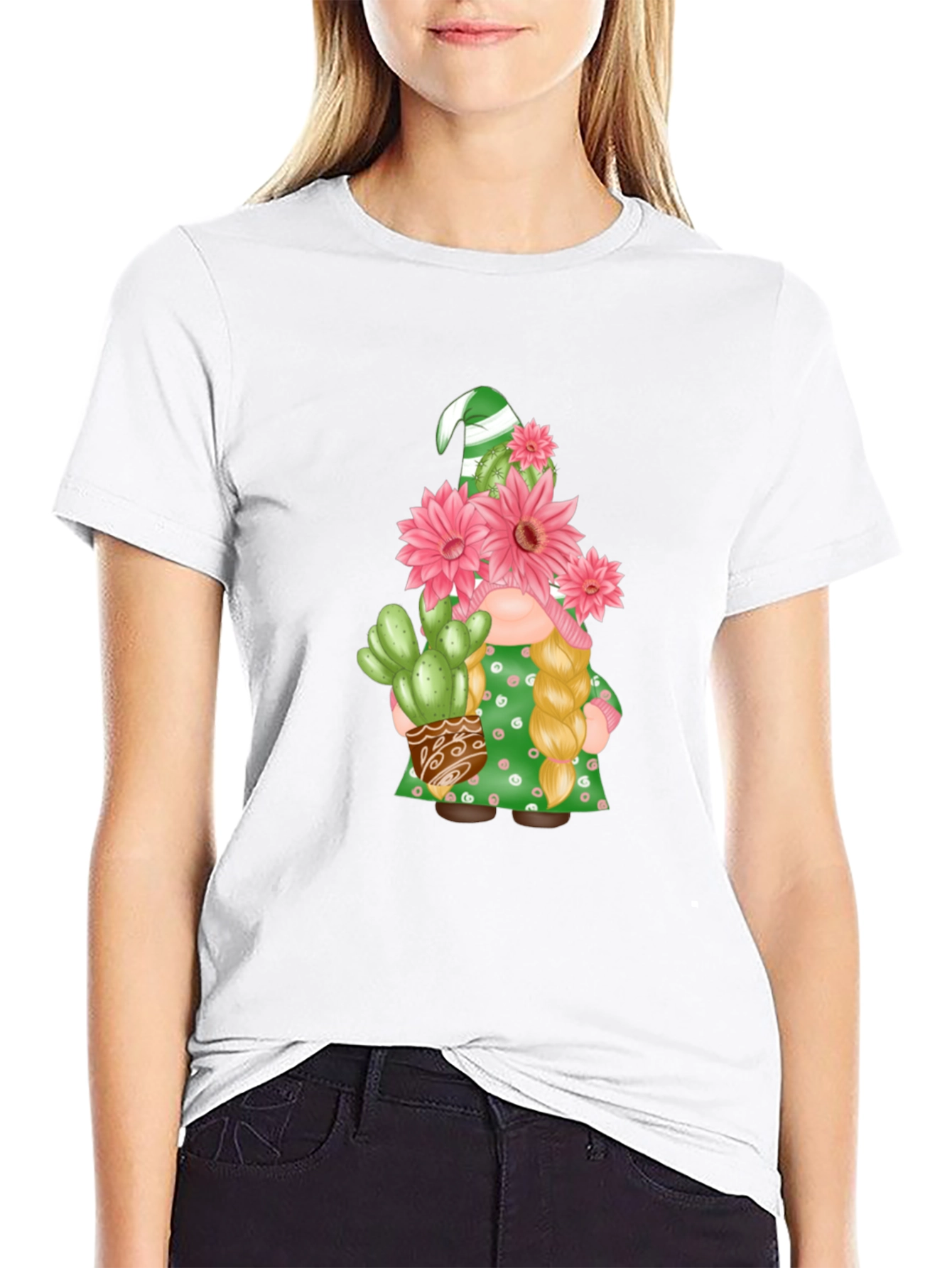 Cactus Gnome Graphic Tee