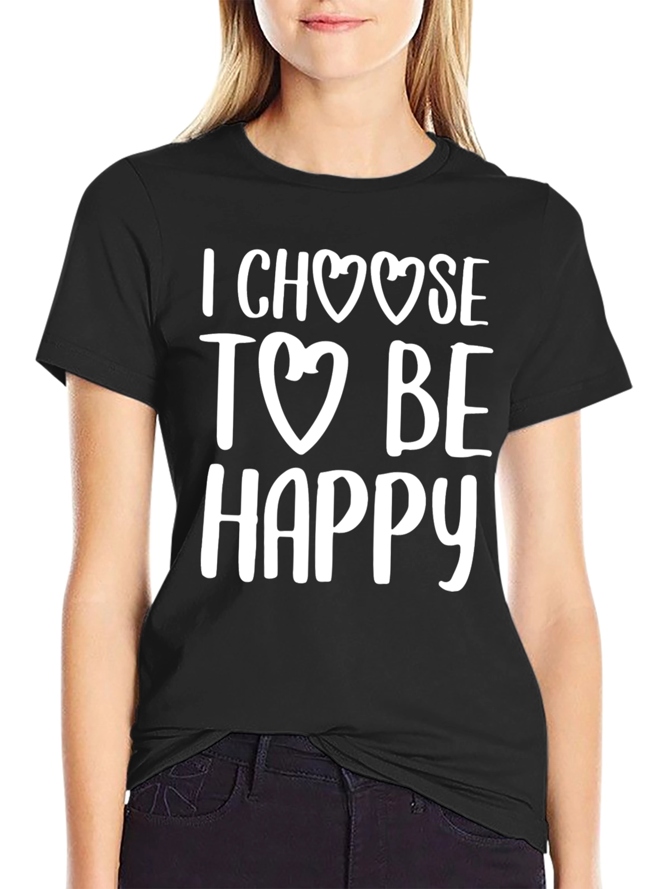 I Choose to Be Happy Graphic T-Shirt