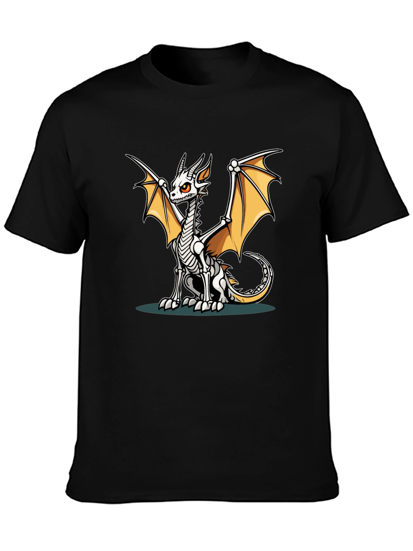 Dragon Skeleton Graphic Tee