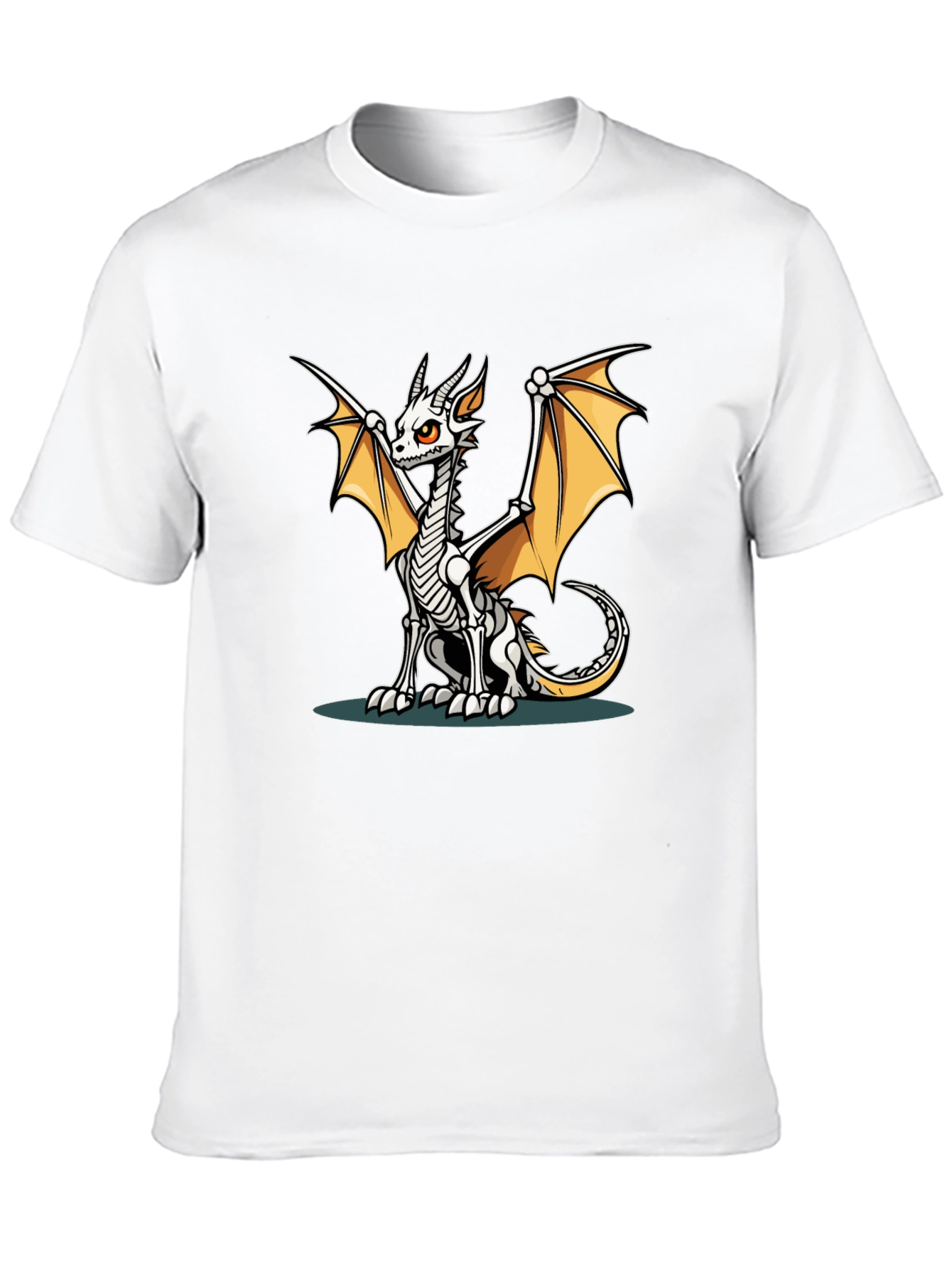 Dragon Skeleton Graphic Tee