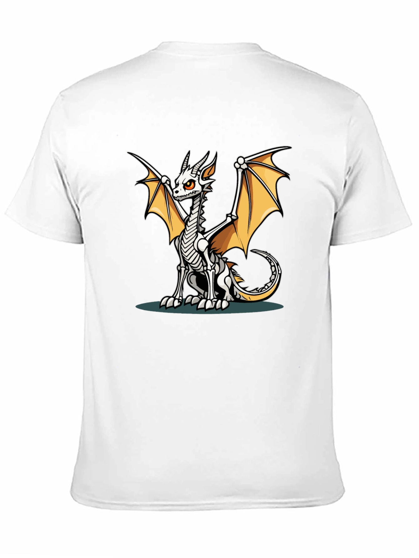 Dragon Skeleton Graphic Tee