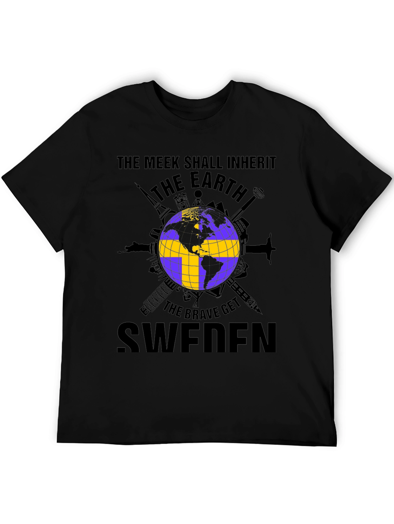 The Meek Shall Inherit Sweden T-Shirt