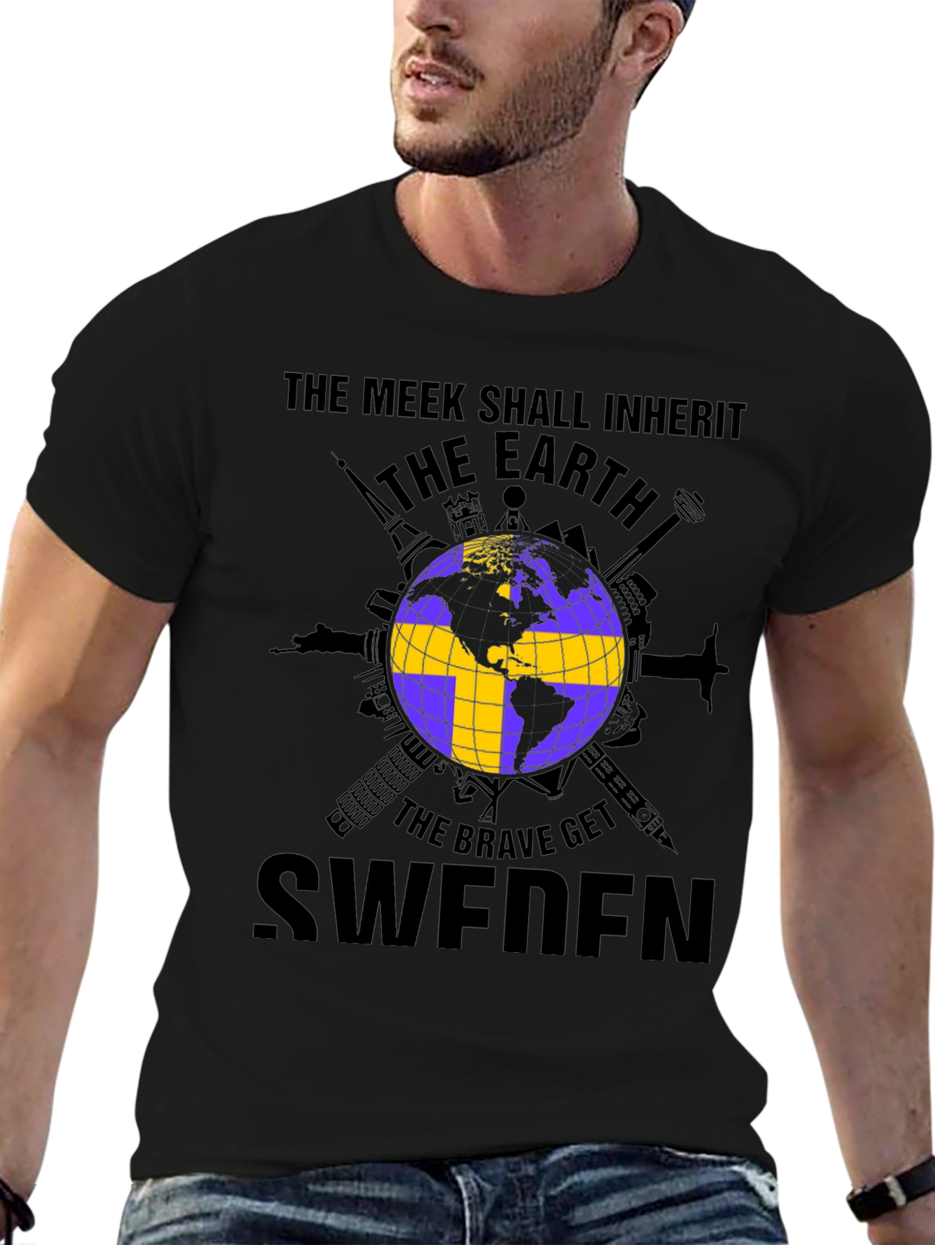 The Meek Shall Inherit Sweden T-Shirt